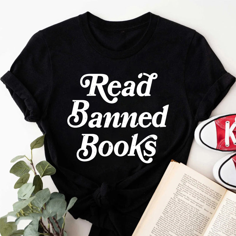Wardrobecart Read Banned Books Unisex Classic T-shirt