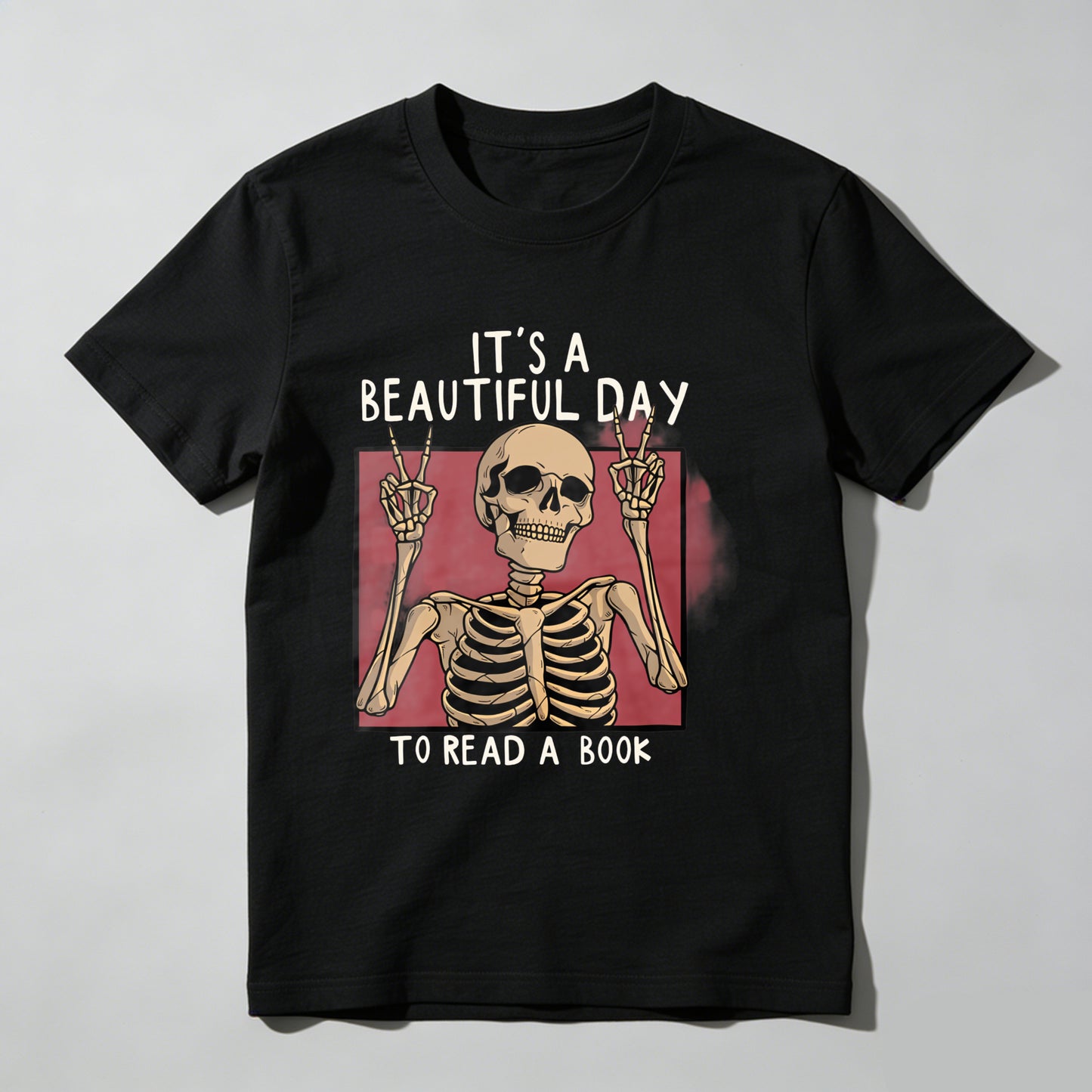 Wardrobecart It's A Beautiful Day To Read A Book Unisex Classic T-shirt
