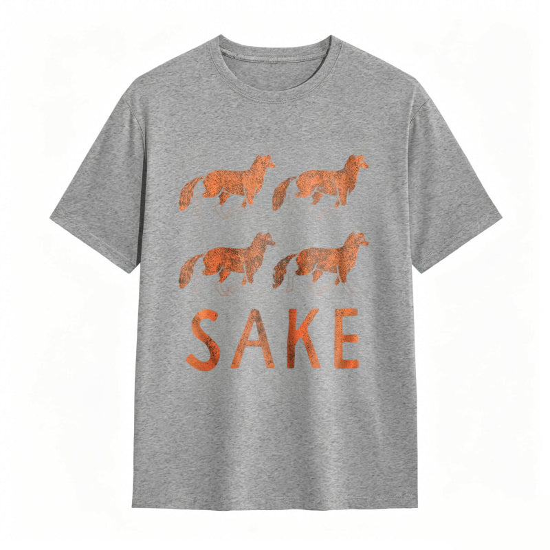 Four Fox Sake Funny Graphic Novelty Tee