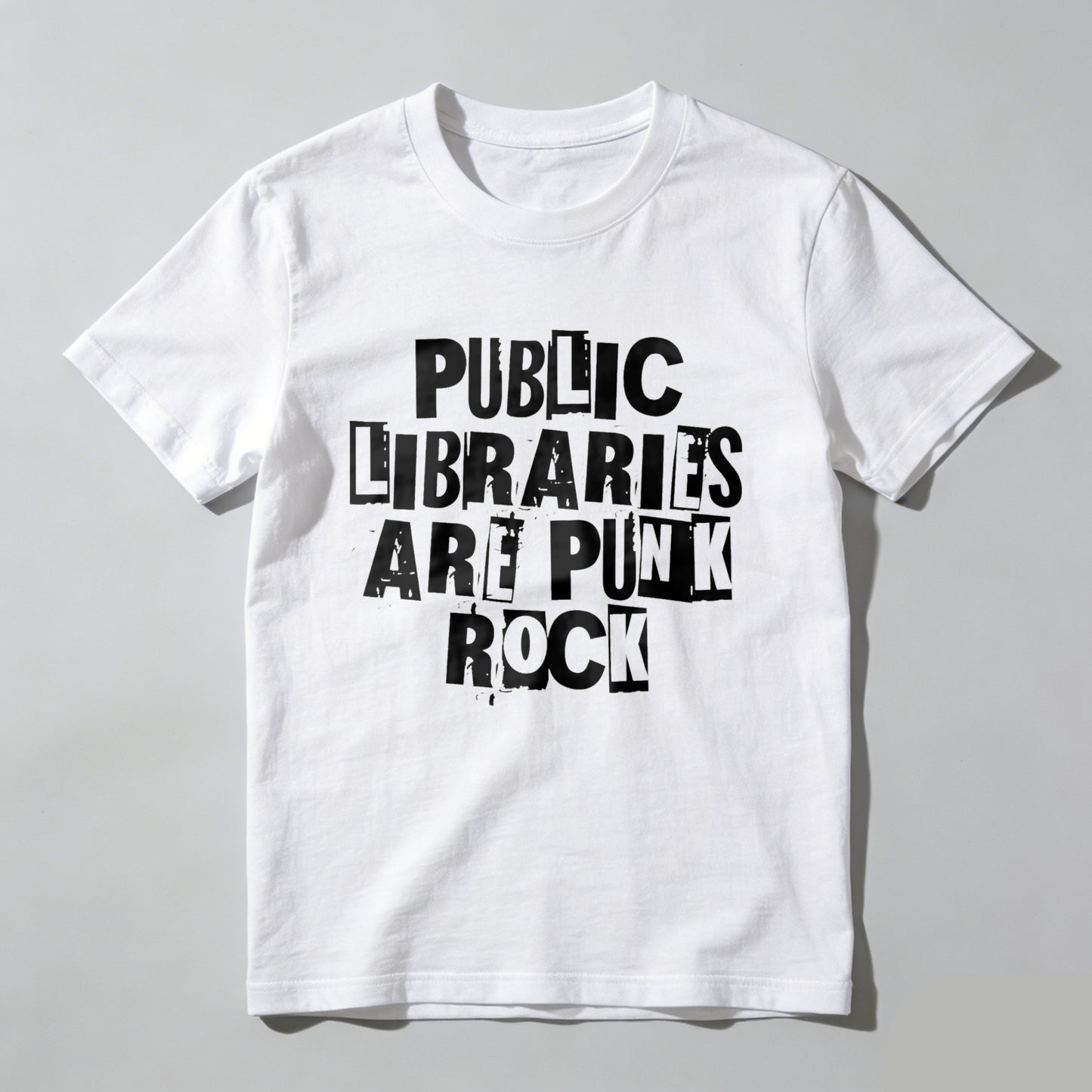 Wardrobecart Public Libraries Are Punk Rock Unisex Classic T-shirt