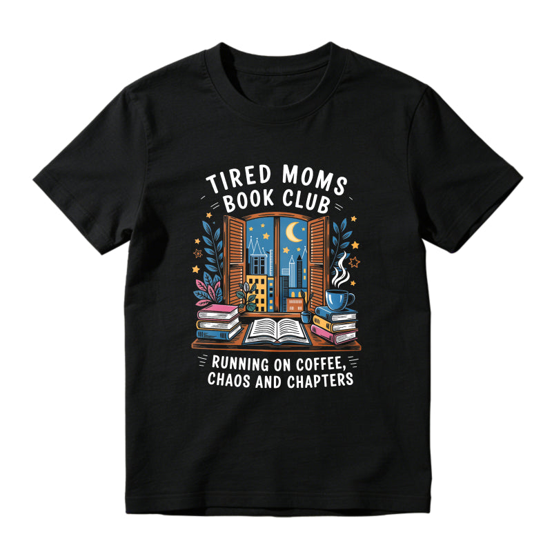 Wardrobecart Window With Books And Moon Night Scene Unisex Classic T-shirt