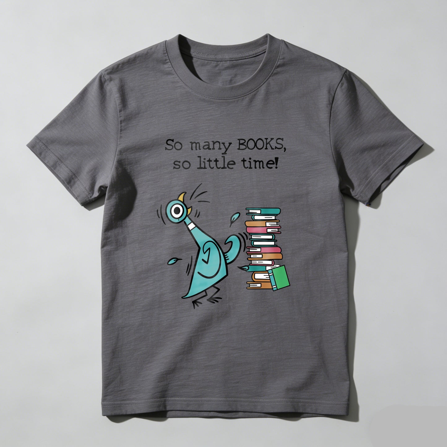 Wardrobecart So Many Books So Little Time Bird And Books Unisex Classic T-shirt