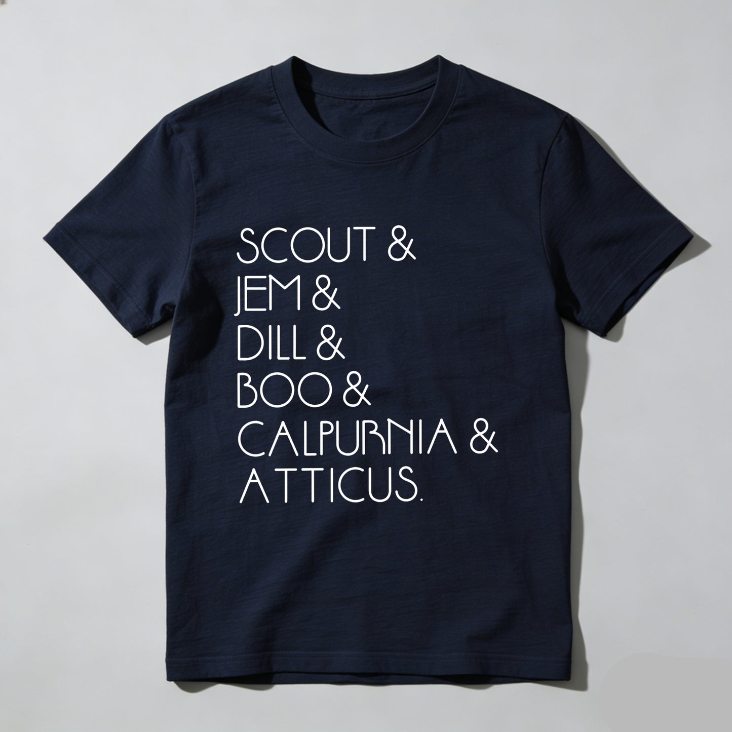 Wardrobecart Scout Jem Dill Boo Calpurnia Atticus Unisex Classic T-shirt