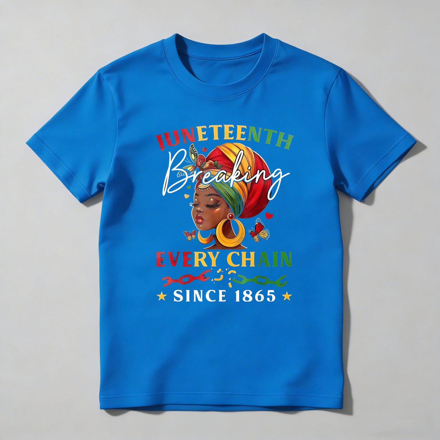 Juneteenth Breaking Every Chain Since 1865 T-shirt