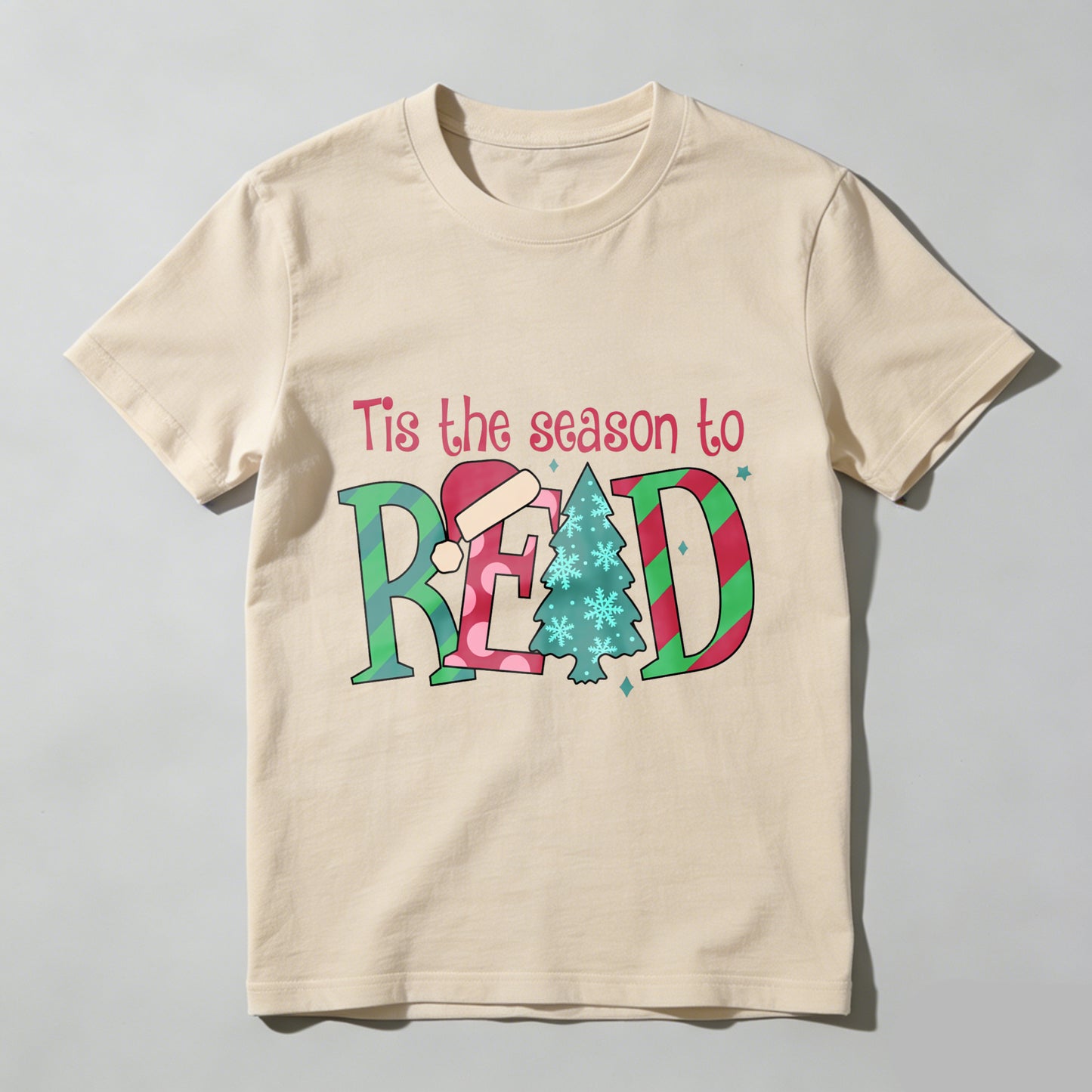 Wardrobecart Tis The Season To Read Unisex Classic T-shirt