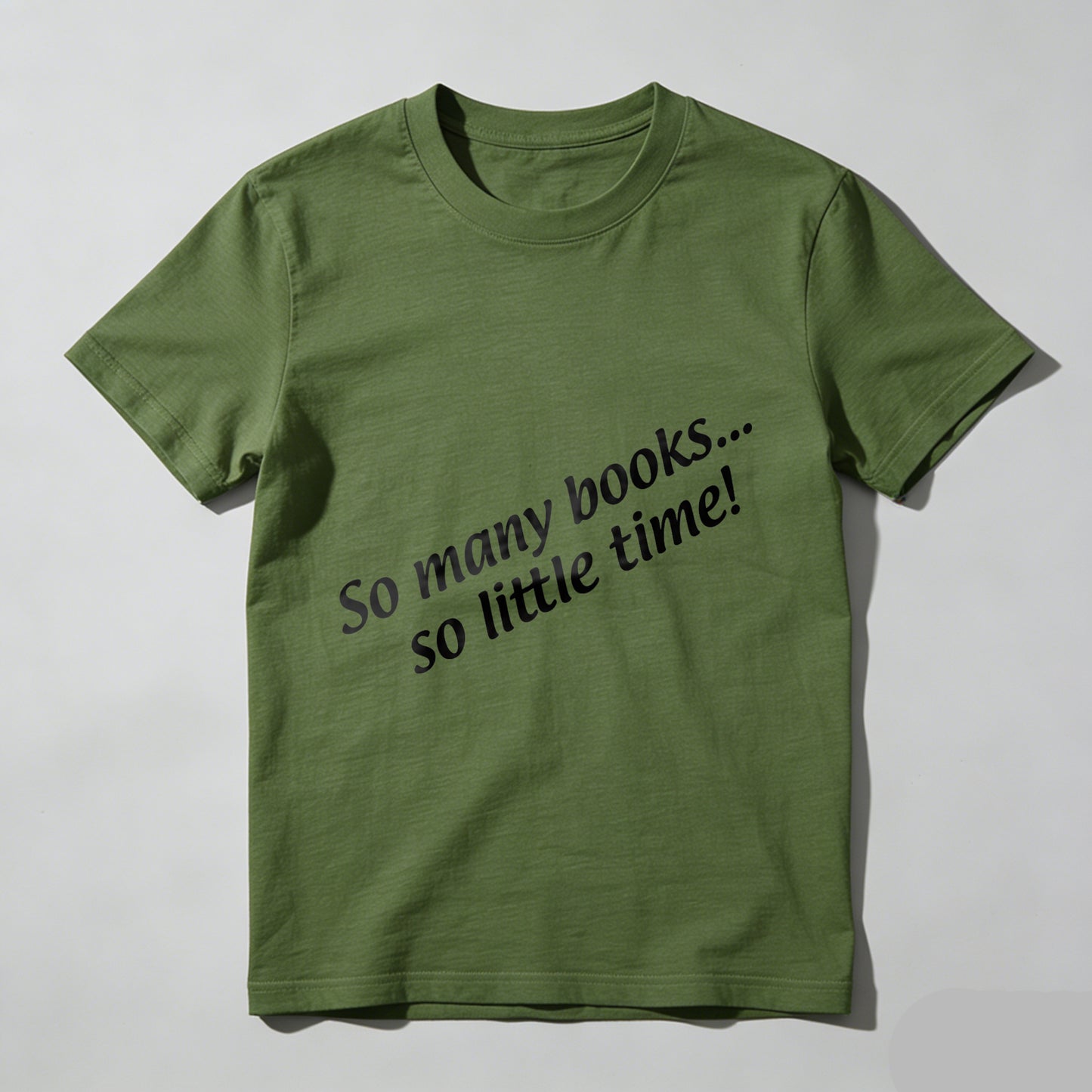 Wardrobecart So Many Books So Little Time Unisex Classic T-shirt