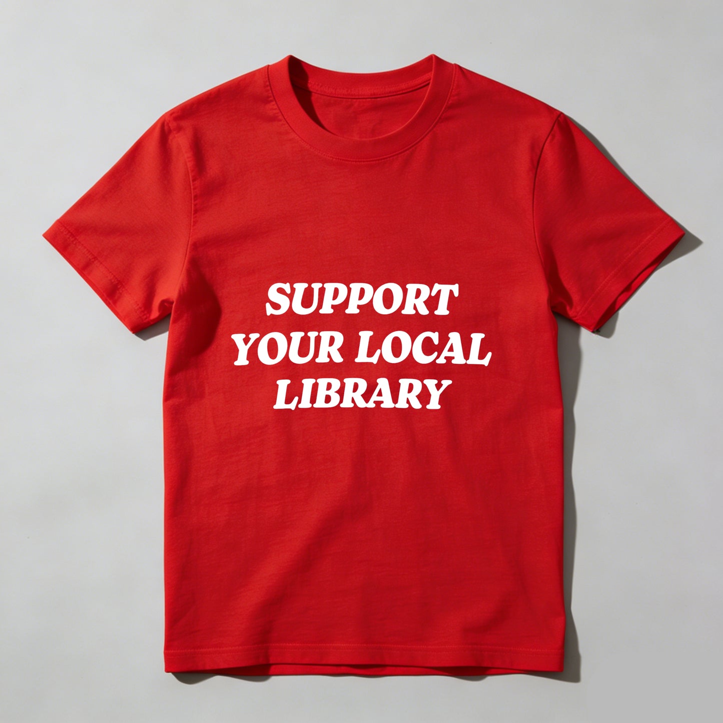 Wardrobecart Support Your Local Library Unisex Classic T-shirt
