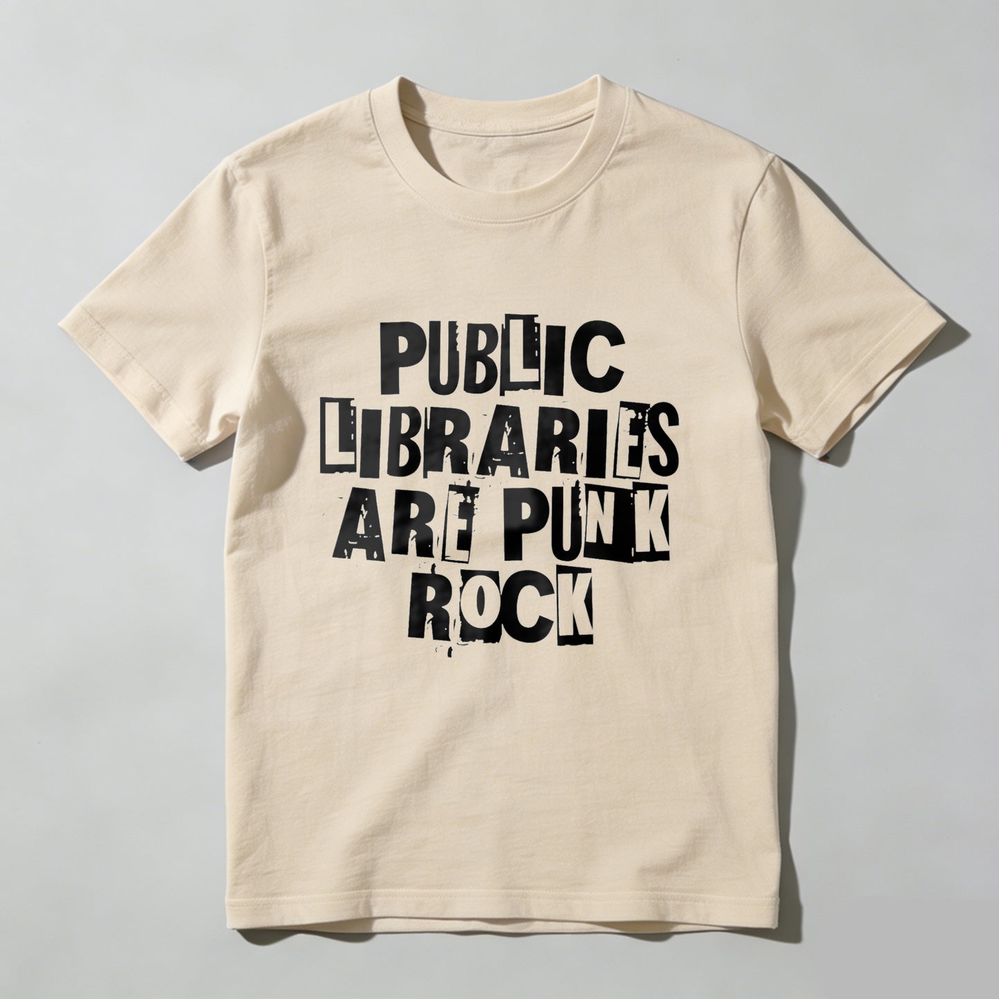 Wardrobecart Public Libraries Are Punk Rock Unisex Classic T-shirt