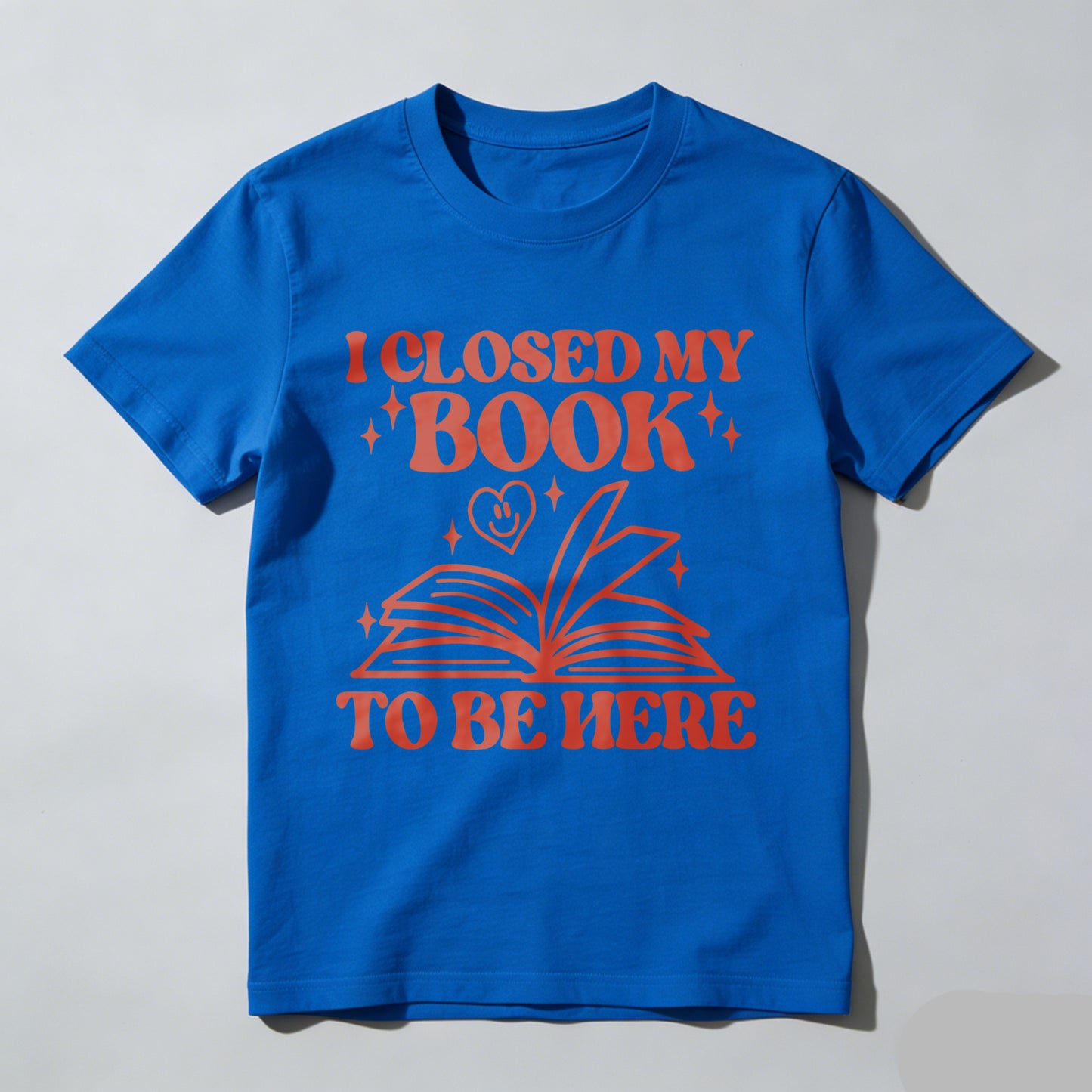 Wardrobecart I Closed My Book To Be Here Unisex Classic T-shirt