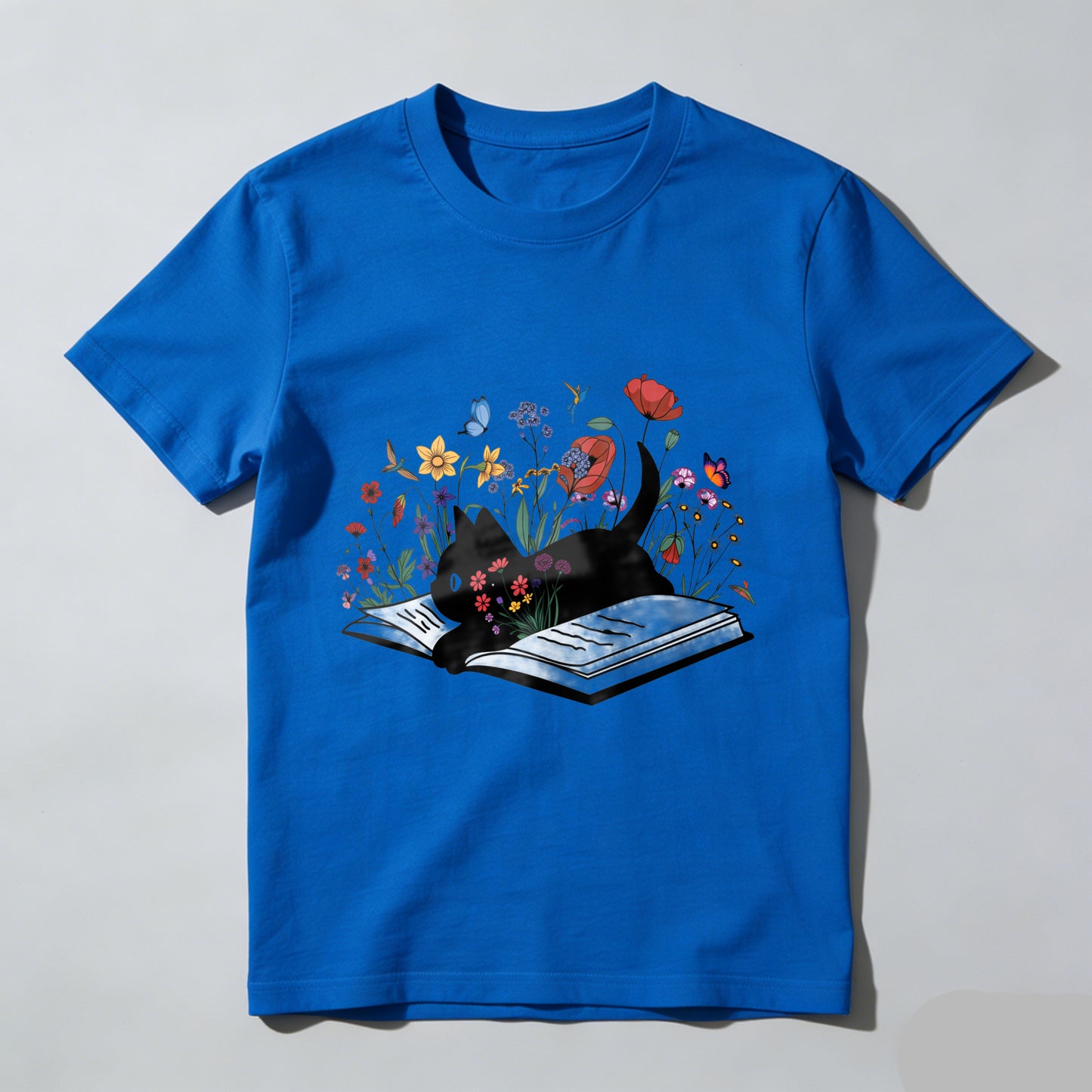 Wardrobecart Book With Flowers Blooming From Pages Unisex Classic T-shirt