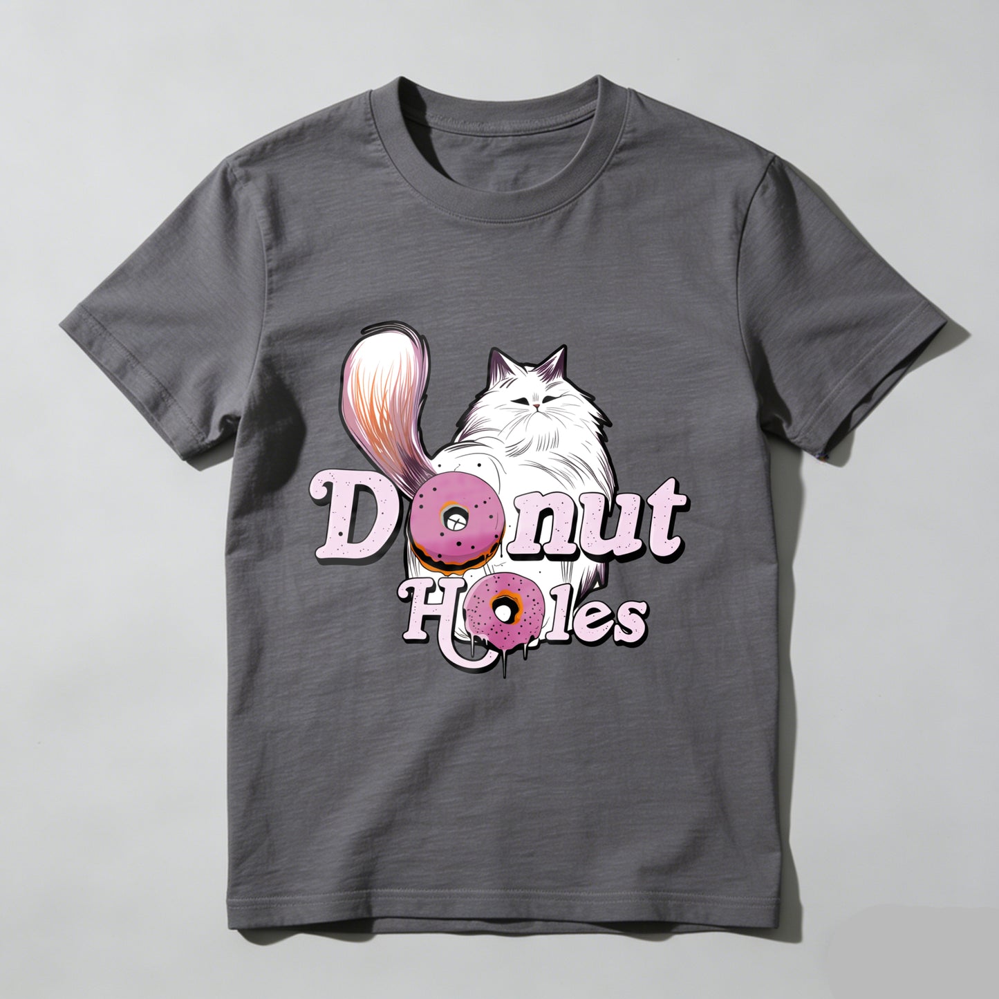 Wardrobecart Donut Holes Cat And Donuts Unisex Classic T-shirt