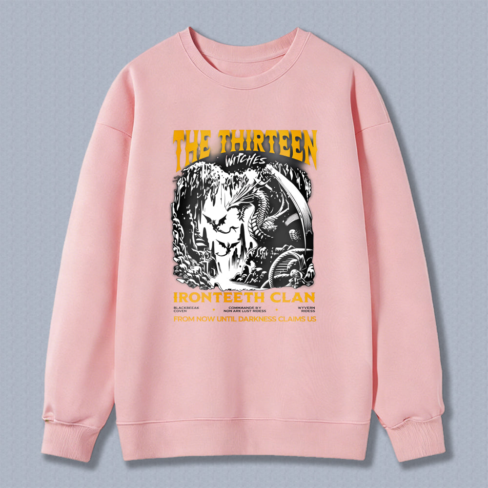 Wardrobecart The Thirteen Witches Iron Teeth Clan Unisex Classic Sweatshirt