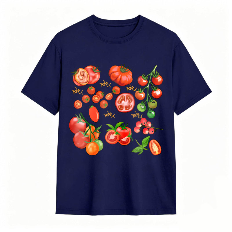 Tomato Garden Design Unisex Classic T-shirt