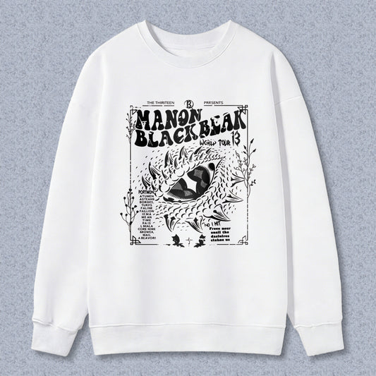 Wardrobecart Manon Blackbeak World Tour 3 Poster Design Unisex Classic Sweatshirt
