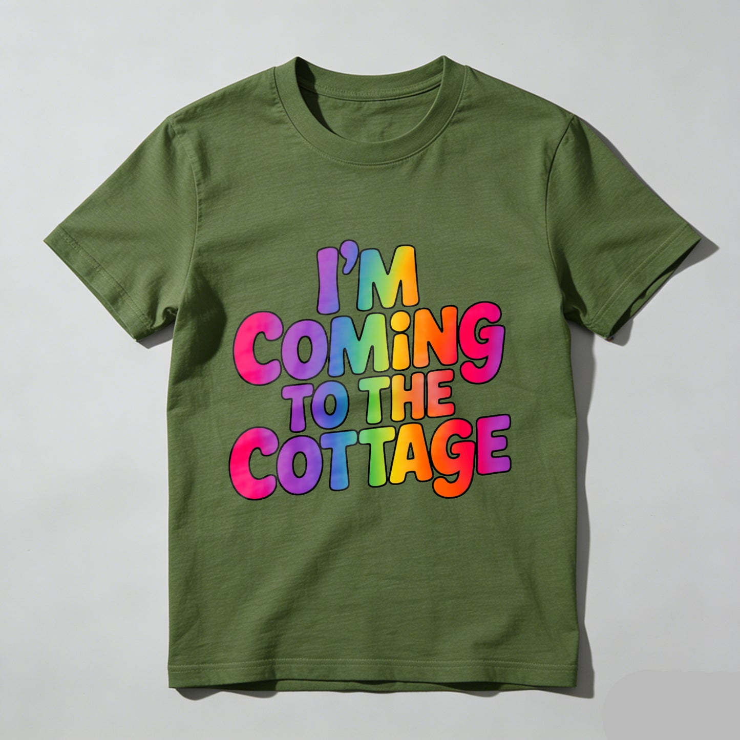 Wardrobecart I'm Coming To The Cottage Unisex Classic T-shirt
