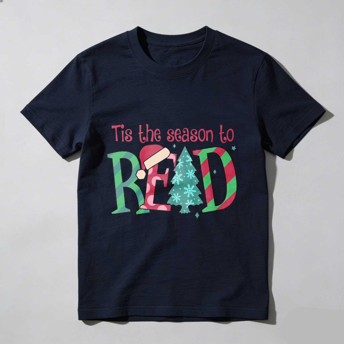 Wardrobecart Tis The Season To Read Unisex Classic T-shirt