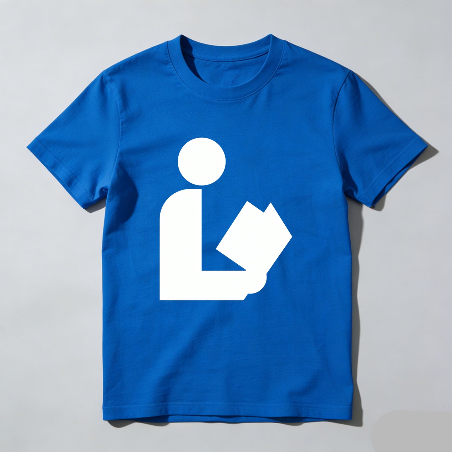 Wardrobecart Person Holding Book Symbol Unisex Classic T-shirt