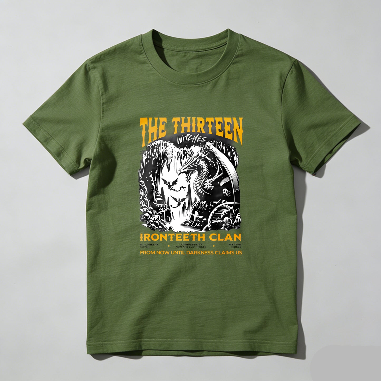 Wardrobecart The Thirteen Witches Iron Teeth Clan Darkness Claims Us Unisex Classic T-shirt