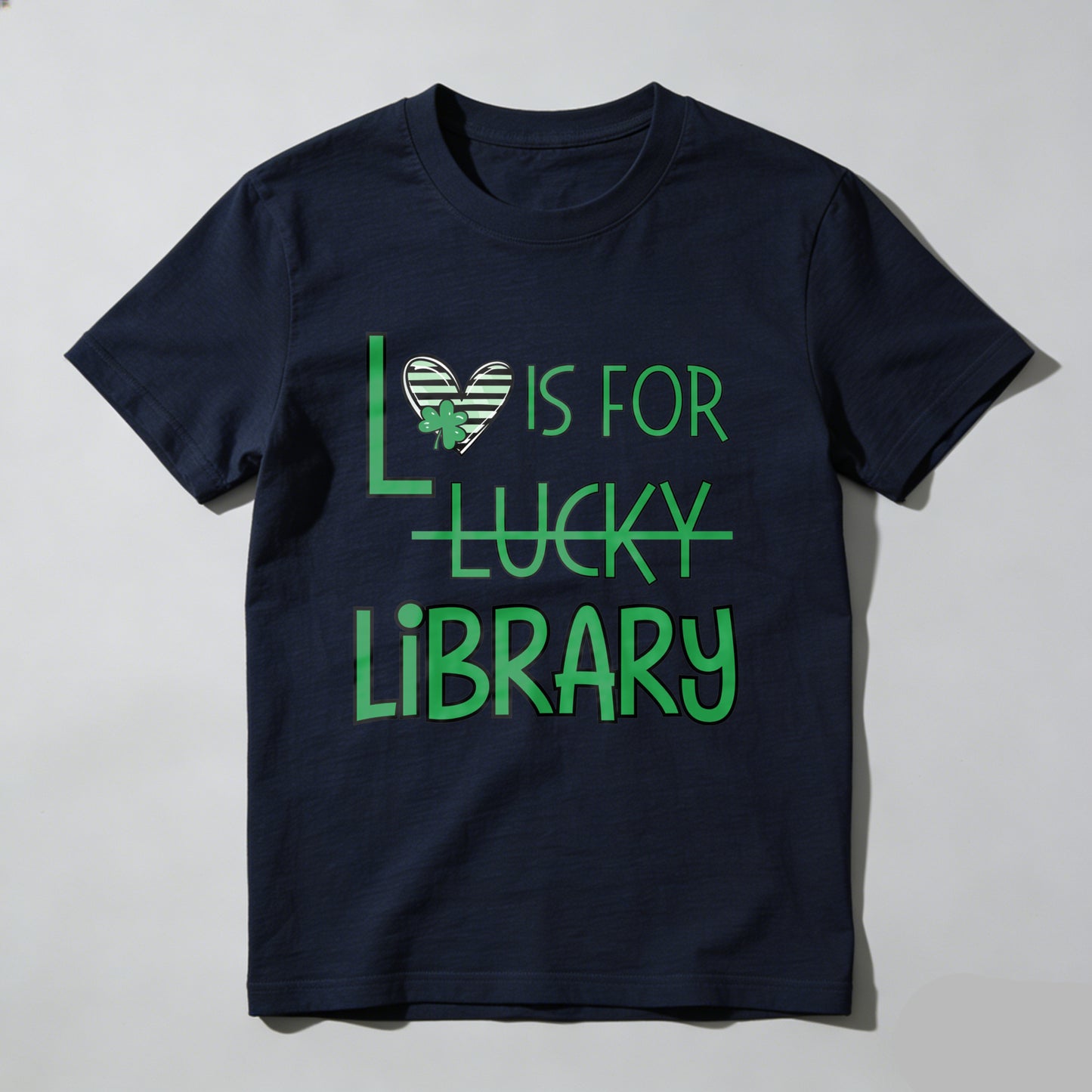 Wardrobecart L Is For Lucky Library Unisex Classic T-shirt