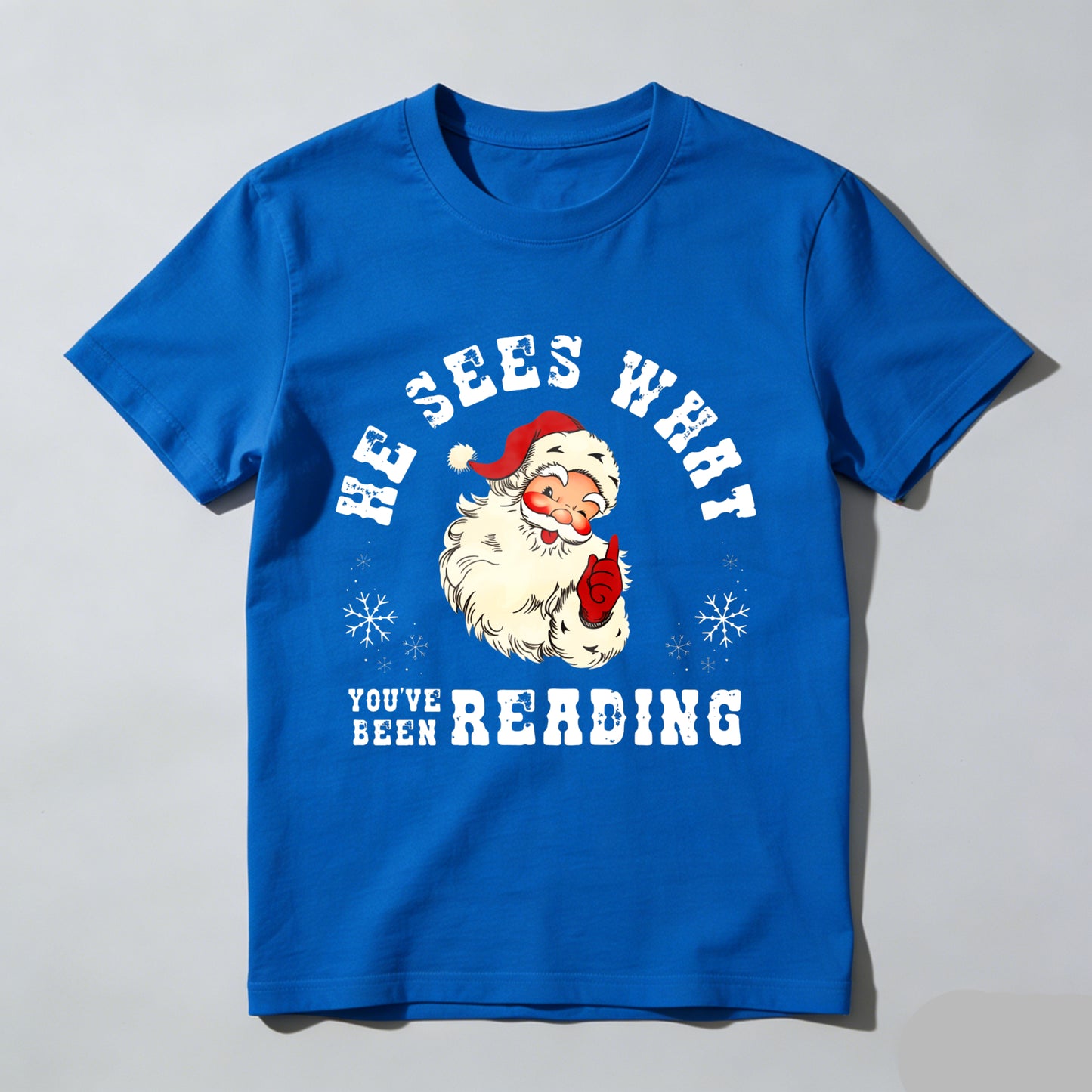 Wardrobecart He Sees What You've Been Reading Unisex Classic T-shirt