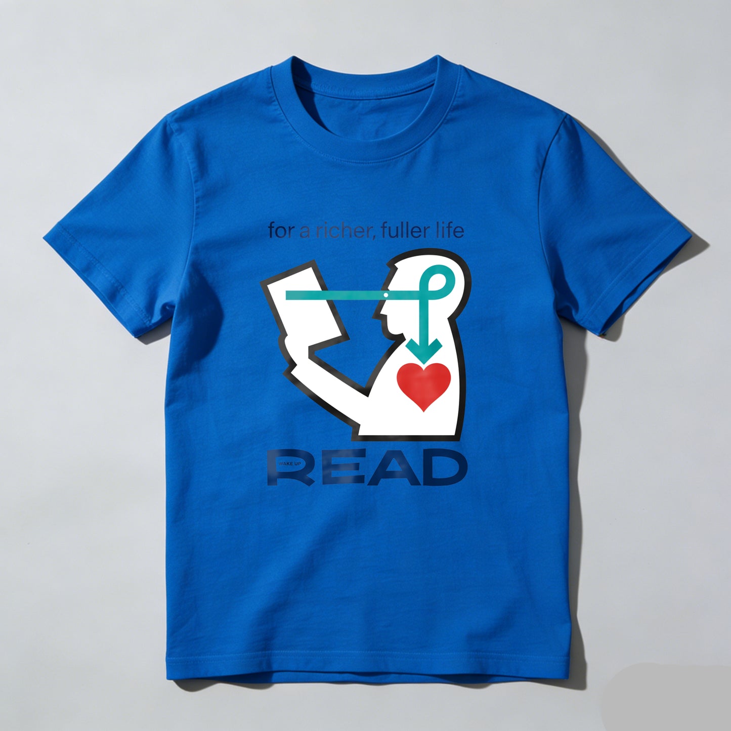 Wardrobecart For A Richer Fuller Life Read Unisex Classic T-shirt 100% cotton