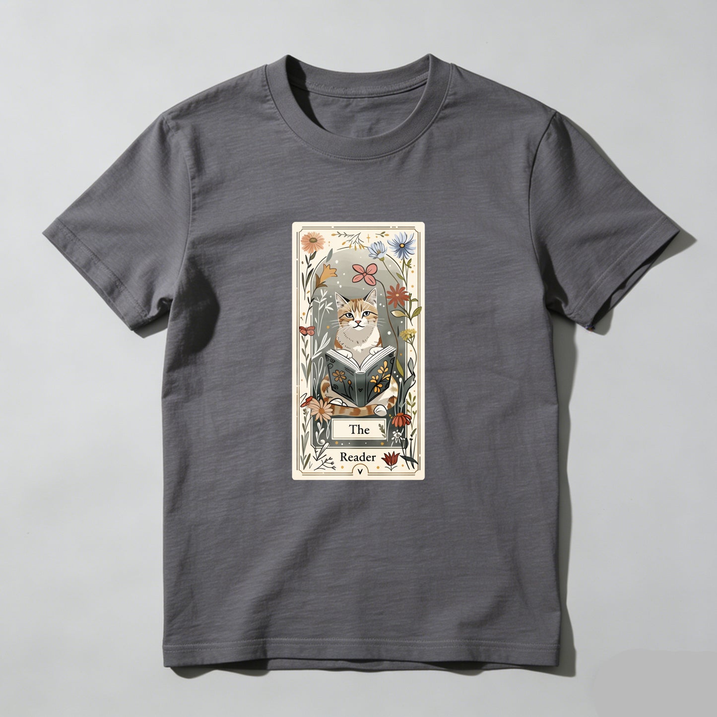Wardrobecart The Reader Tarot Card Design Unisex Classic T-shirt