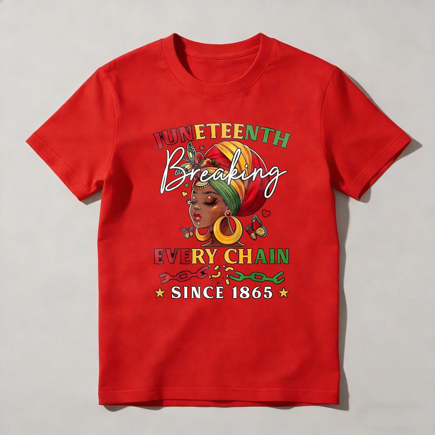Juneteenth Breaking Every Chain Since 1865 T-shirt