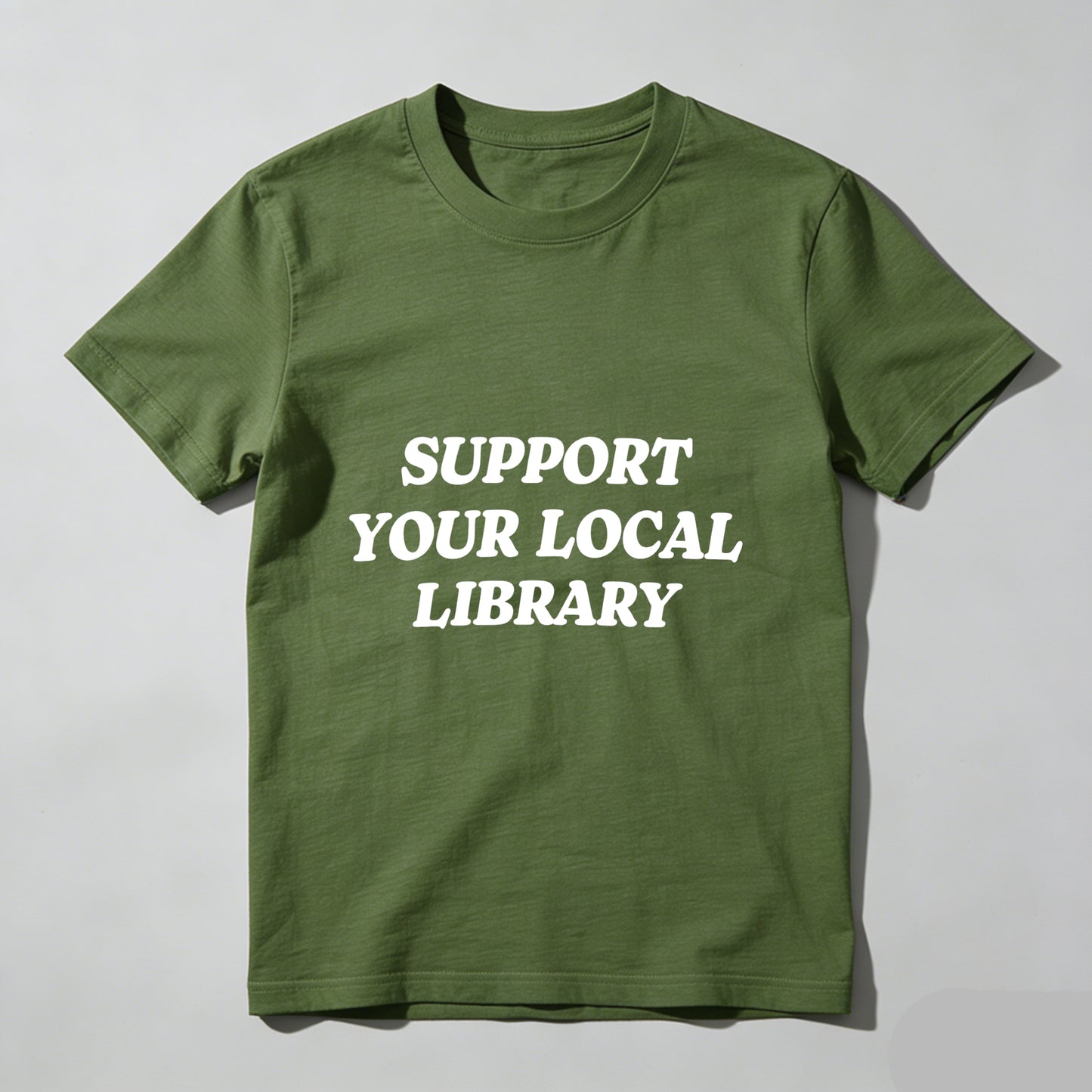 Wardrobecart Support Your Local Library Unisex Classic T-shirt