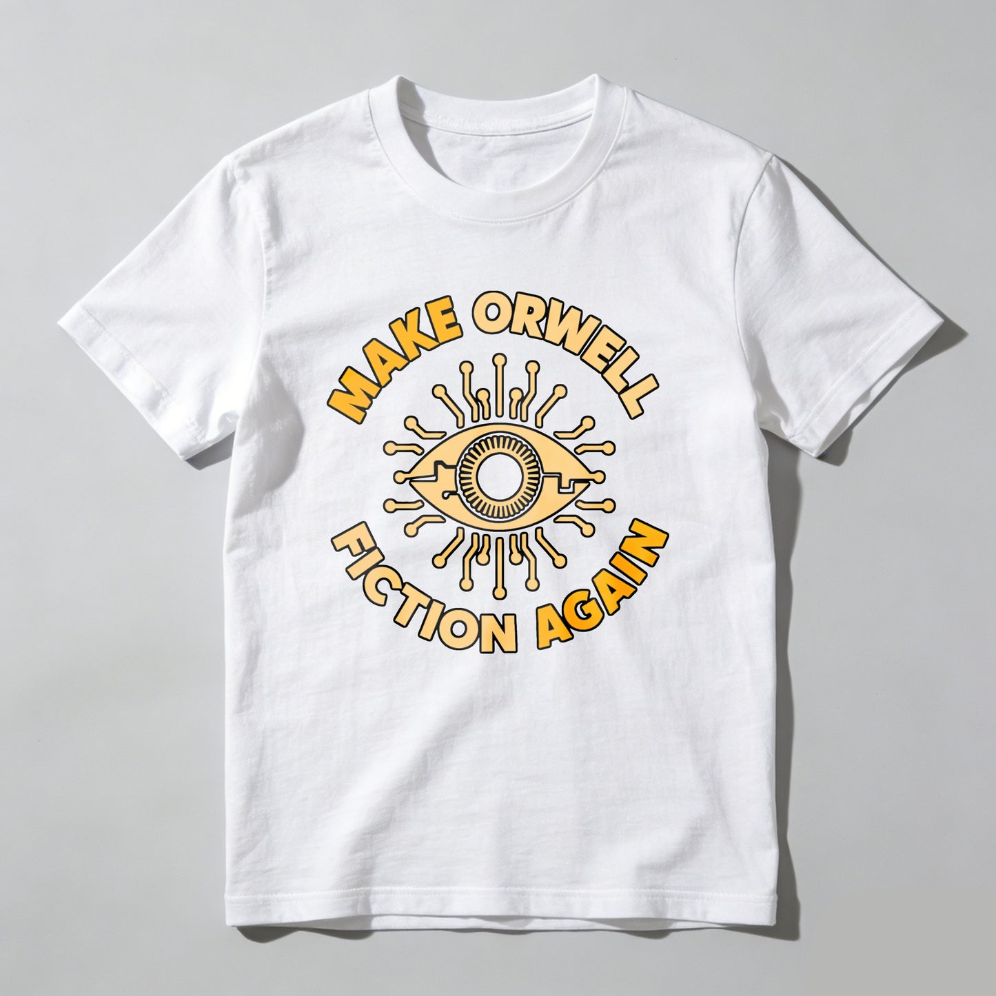 Wardrobecart Make Orwell Fiction Again Eye Symbol Unisex Classic T-shirt