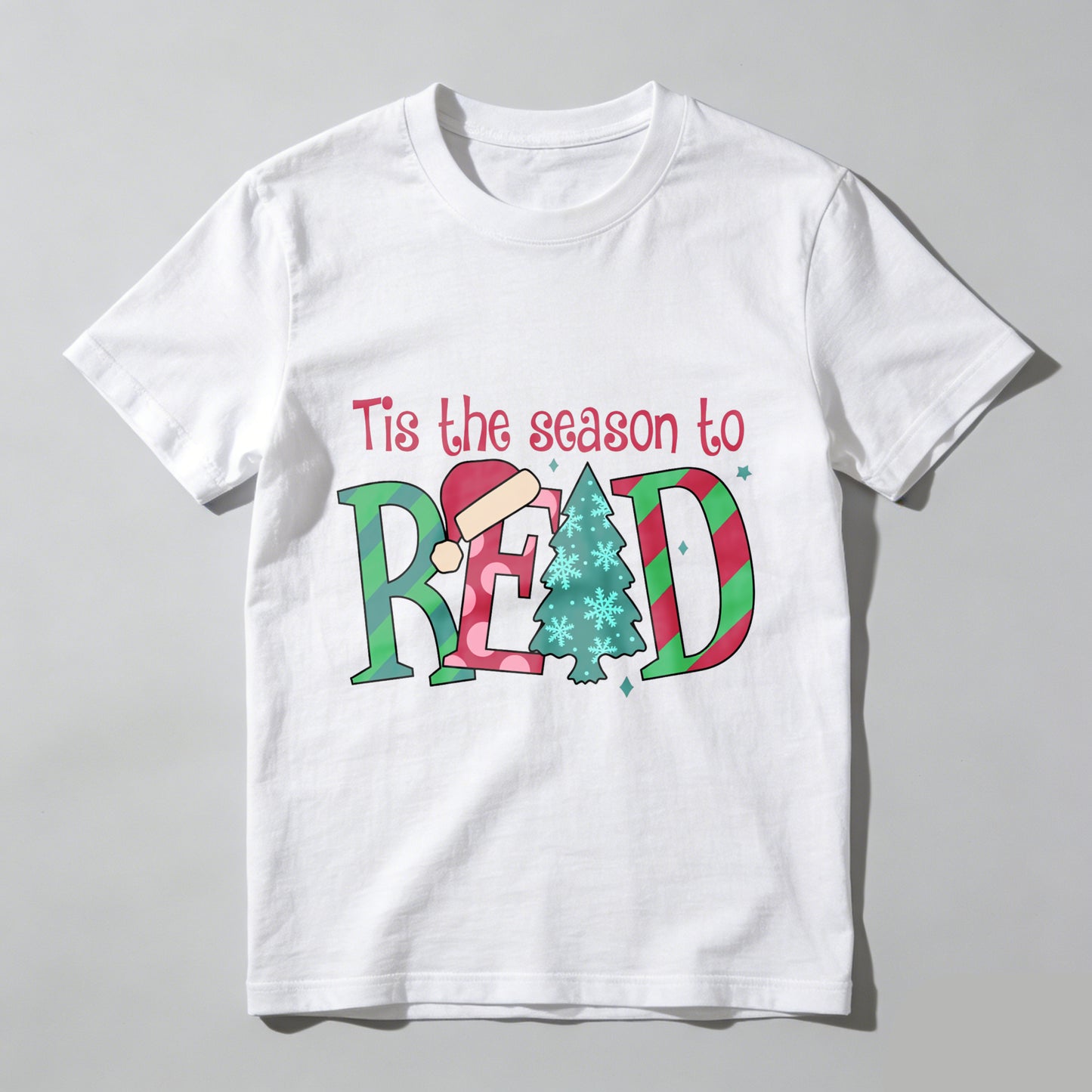 Wardrobecart Tis The Season To Read Unisex Classic T-shirt