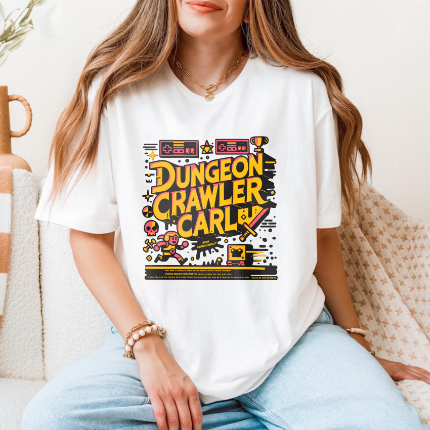 Wardrobecart Dungeon Crawler Carl Game Art Design Unisex Classic T-shirt