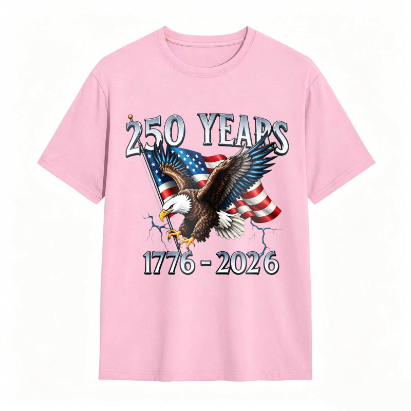 American Eagle Independence Day 250 Years 1776-2026 T-Shirt