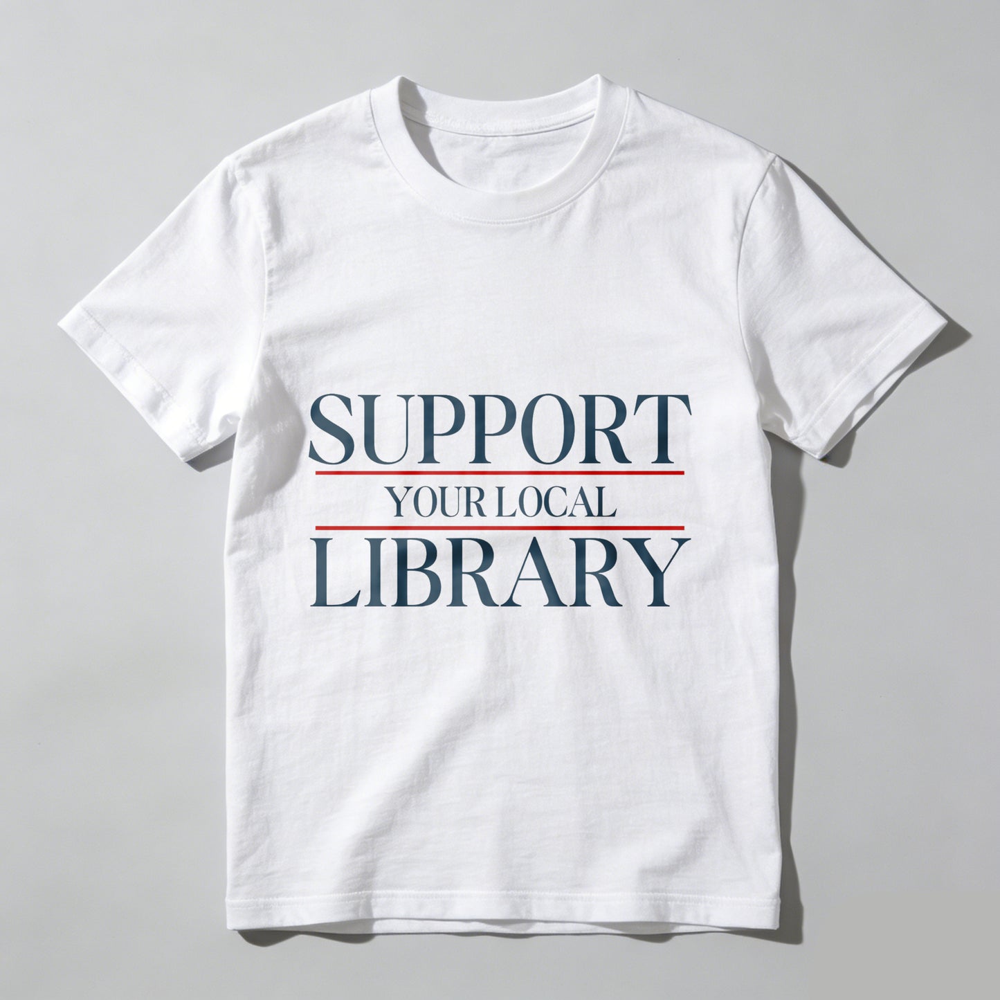 Wardrobecart Support Your Local Library Unisex Classic T-shirt