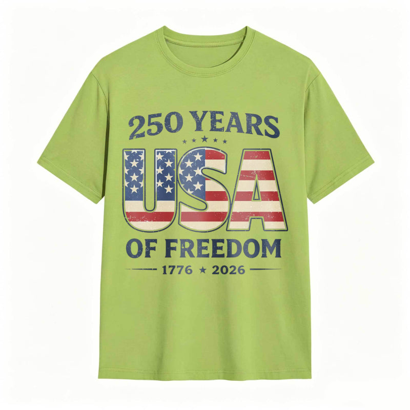 250 Years Usa Of Freedom 1776 2026 T-shirt