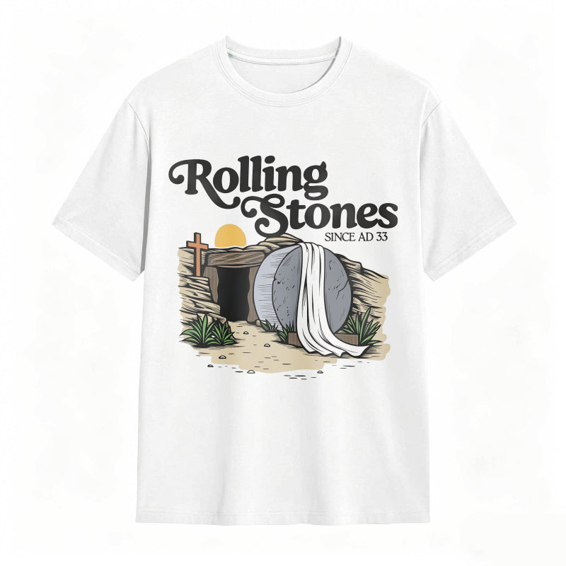 Rolling Stones Since Ad 33 Easter Tomb Scene Unisex Classic T-shirt