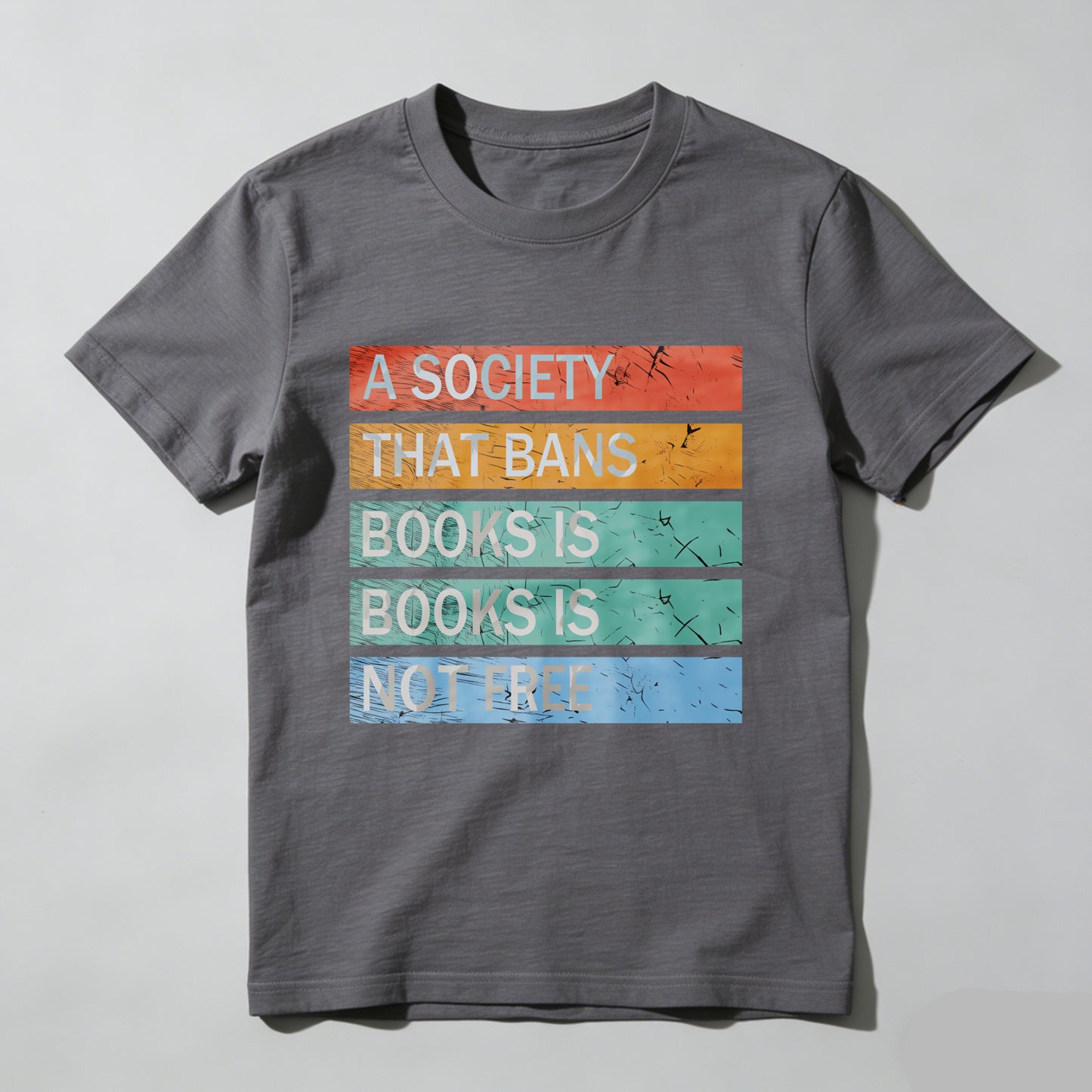 Wardrobecart A Society That Bans Books Is Not Free Unisex Classic T-shirt