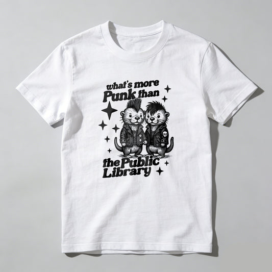 Wardrobecart What's More Punk Than The Public Library Unisex Classic T-shirt
