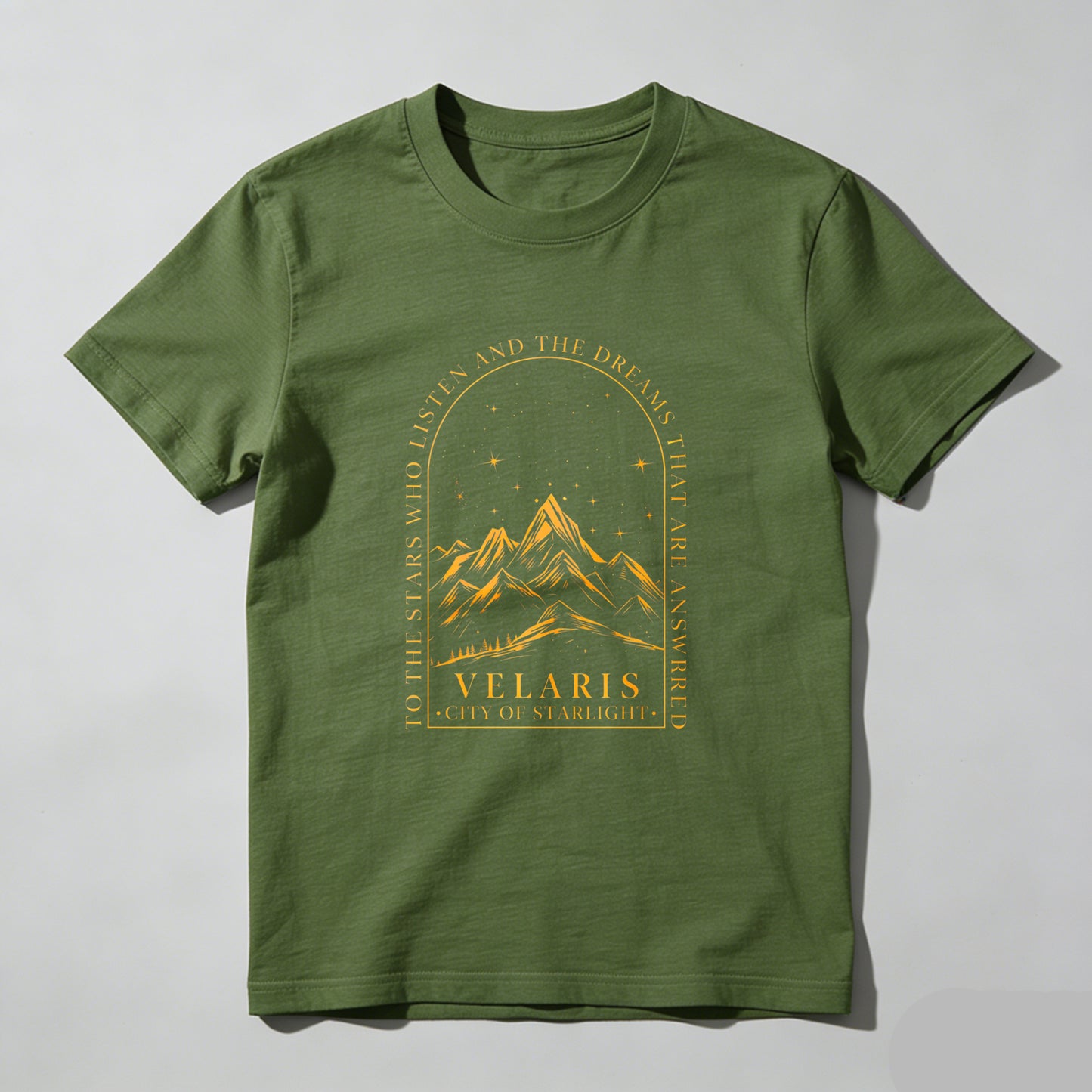 Wardrobecart To The Stars Who Listen And The Dreams That Are Answered Velaris City Of Starlight Unisex Classic T-shirt