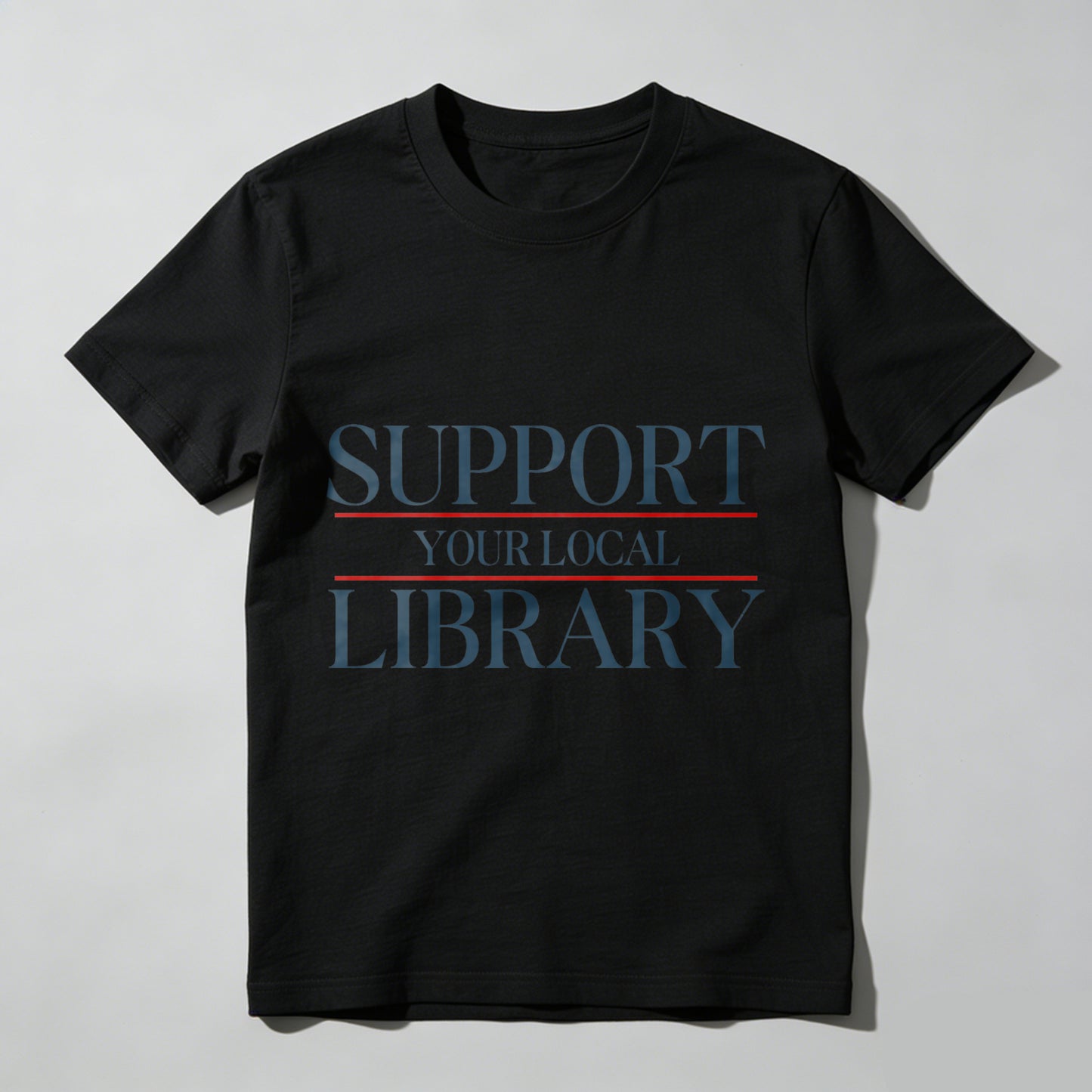 Wardrobecart Support Your Local Library Unisex Classic T-shirt