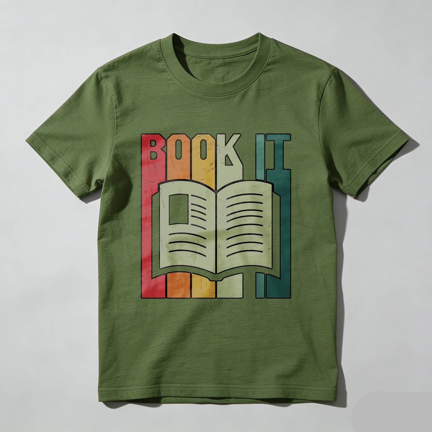 Wardrobecart Book It With Open Book Design Unisex Classic T-shirt