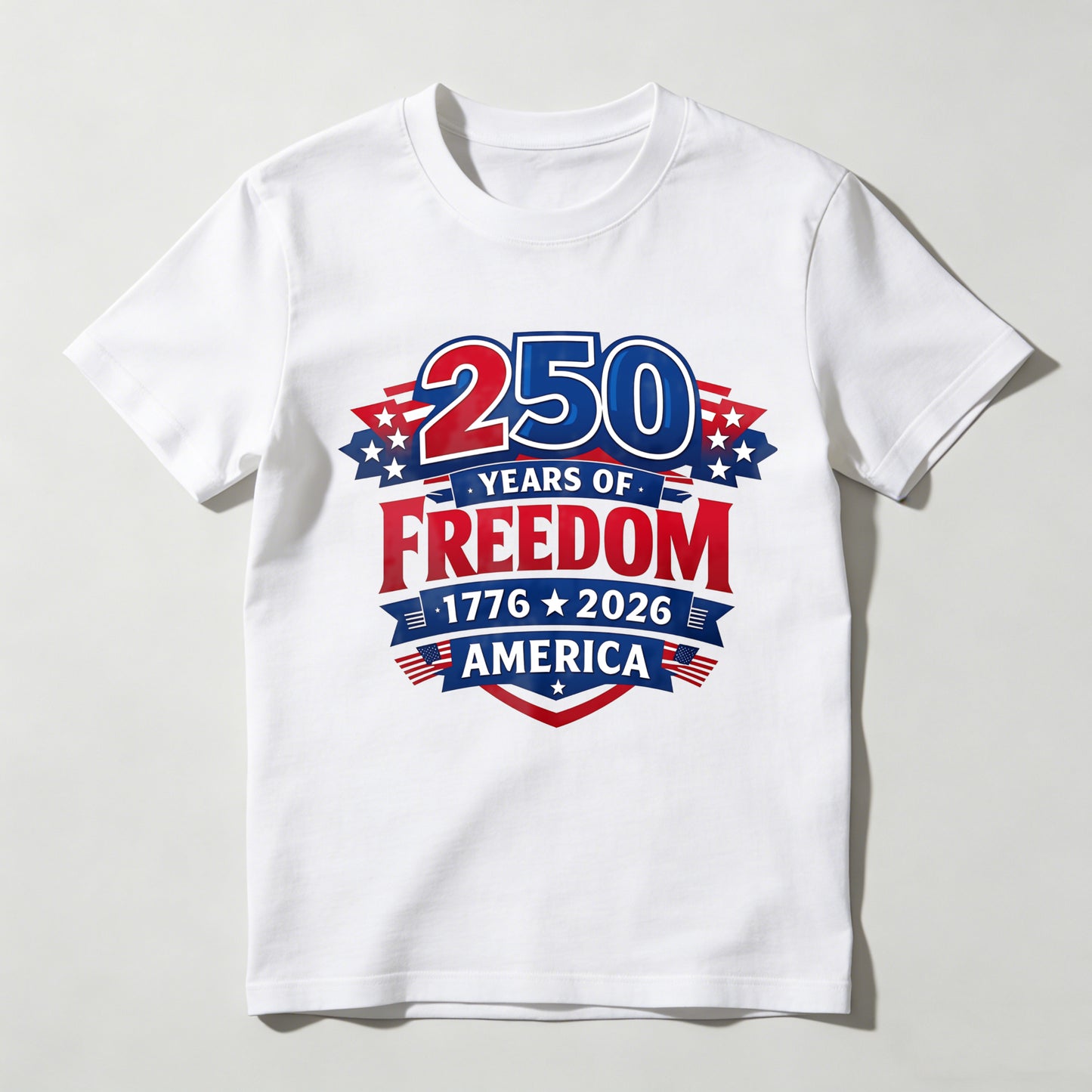 250 Years Of Freedom 1776 2026 America T-shirt