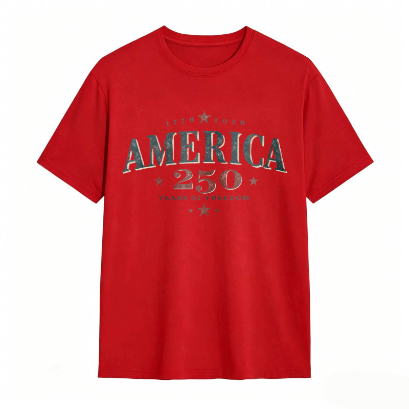 America 250 Years Of Freedom 1776 2026 T-shirt