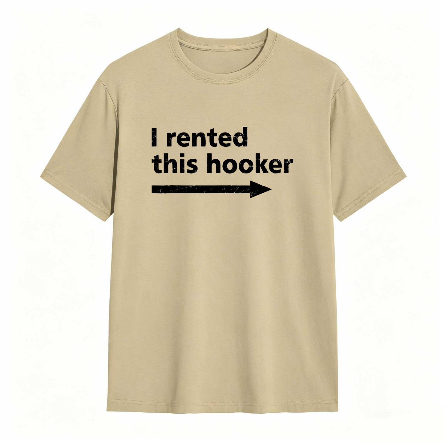 I Rented This Hooker Arrow Design Unisex Classic T-shirt