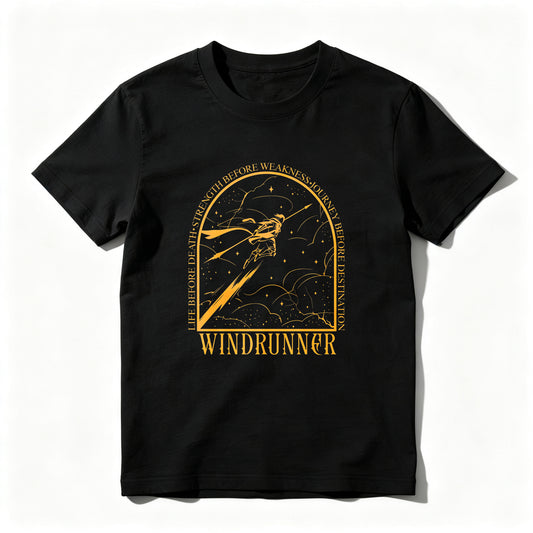 Wardrobecart Windrunner Before Death Strength Before Weakness Unisex Classic T-shirt