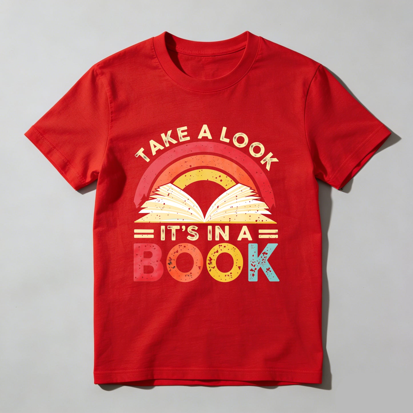 Wardrobecart Take A Look Its In A Book Unisex Classic T-shirt