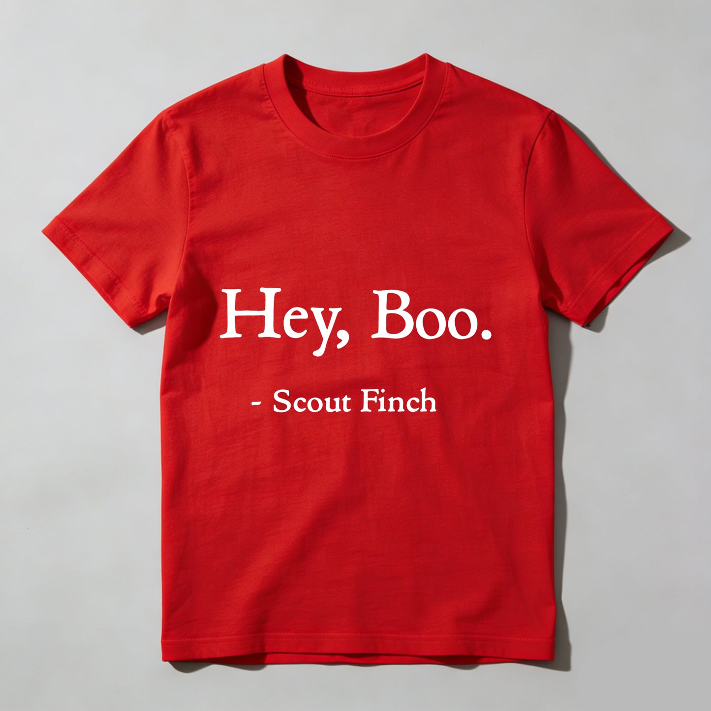 Wardrobecart Hey Boo Scout Finch Unisex Classic T-shirt