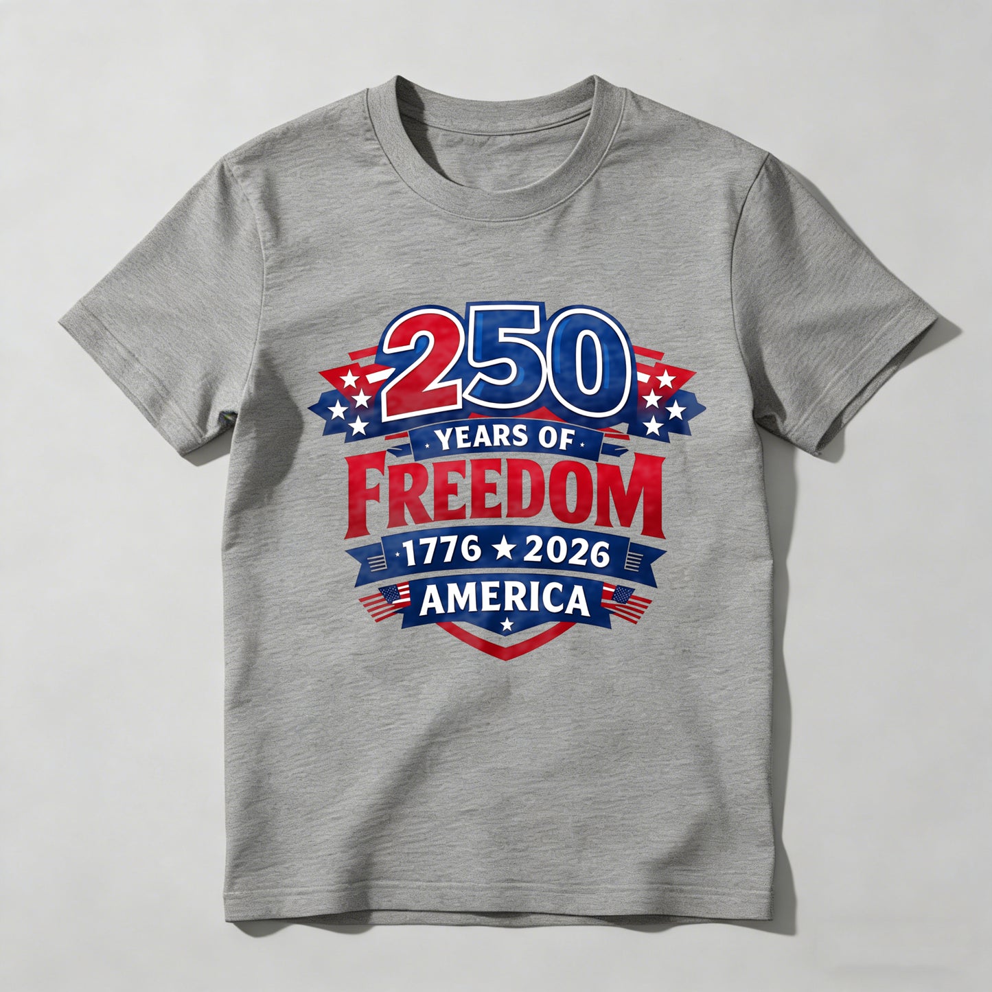 250 Years Of Freedom 1776 2026 America T-shirt
