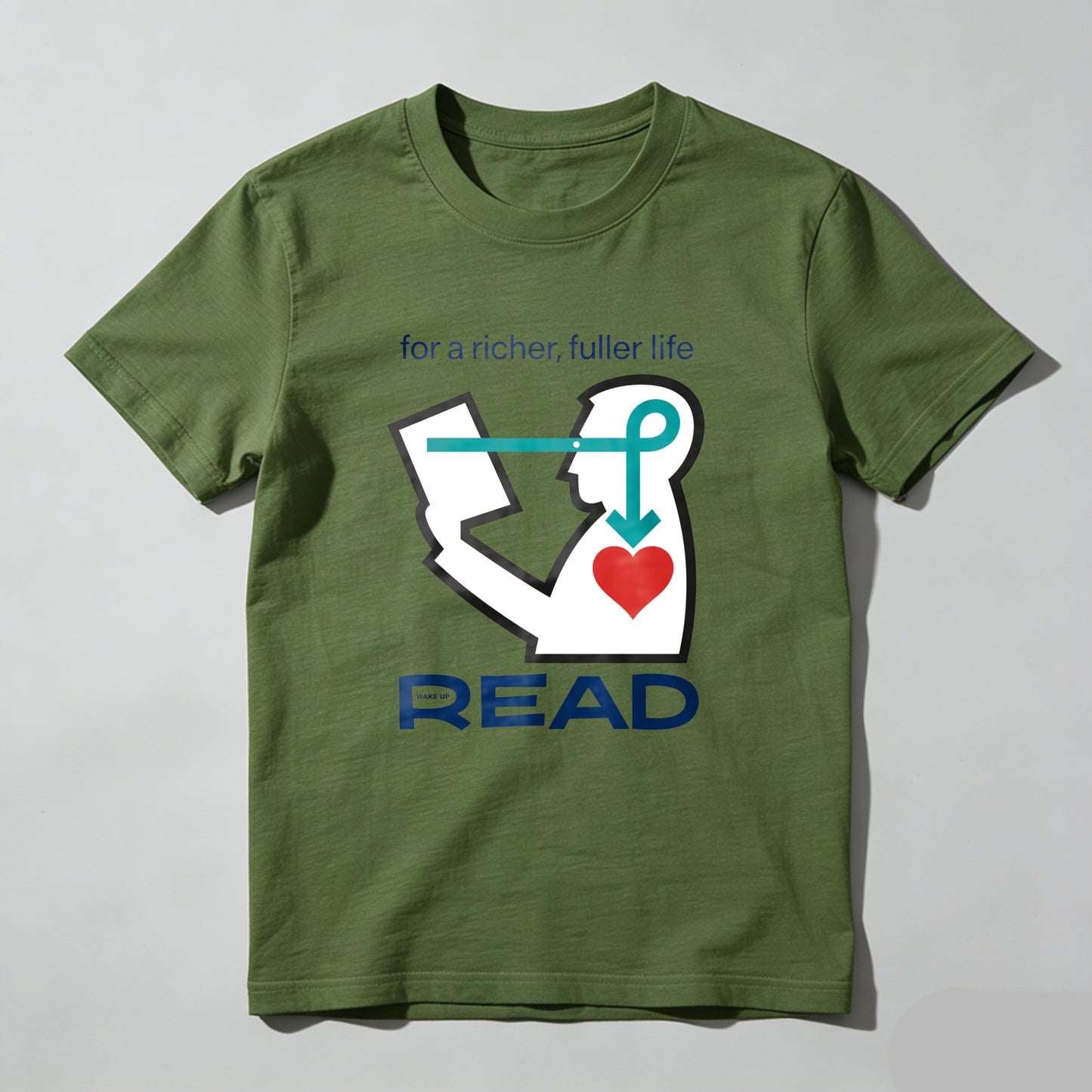 Wardrobecart For A Richer Fuller Life Read Unisex Classic T-shirt 100% cotton