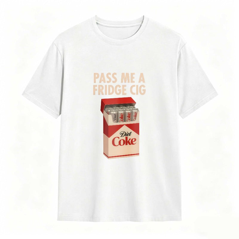 Pass Me A Fridge Cig Diet Coke Box Graphic Unisex Classic T-shirt