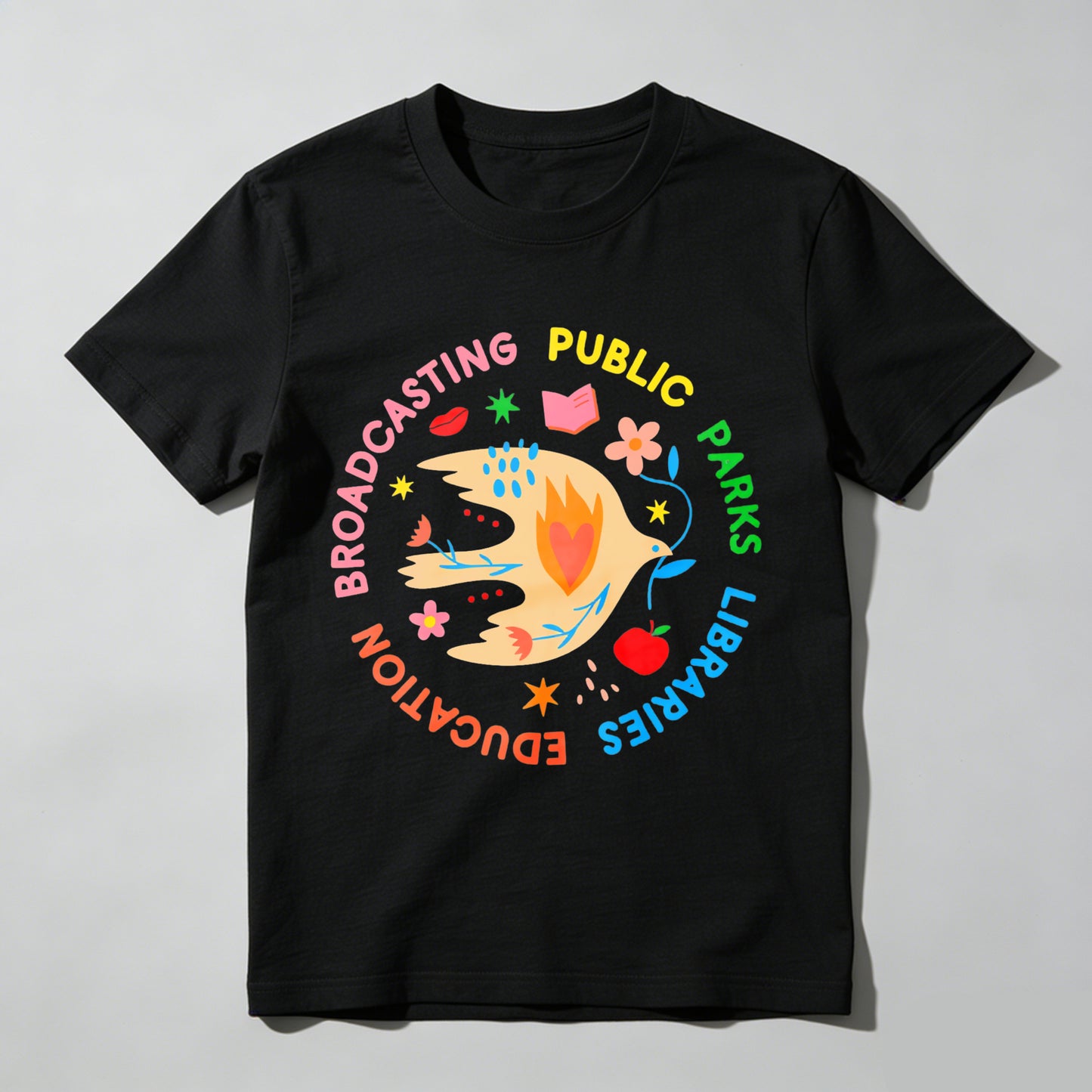 Wardrobecart Broadcasting Public Parks Libraries Education Unisex Classic T-shirt